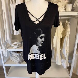 Star Wars Black Rebel Graphic Women's Tee